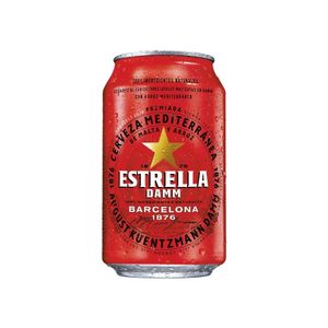 ESTRELLA DAMM LATA 330 ML