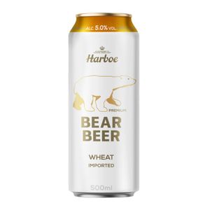 CERVEZA BEAR BEER WHEAT LATA 500 ML