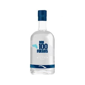 RON CIEN FUEGOS SILVER 750 ML