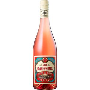 Les Dauphins Cotes D Rhone Rose 750ml