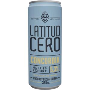 LATITUD CERO CONCORDIA  LATA 355ML