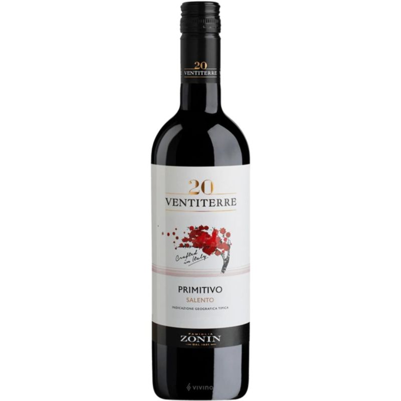 Zonin-Primitivo-Salento-Ventierre-75Oml