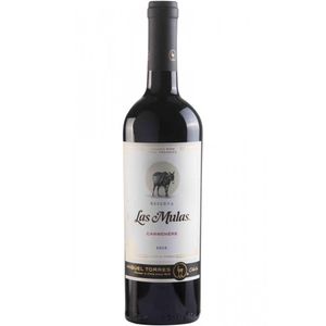 VINO LAS MULAS CARMENERE 750 ML