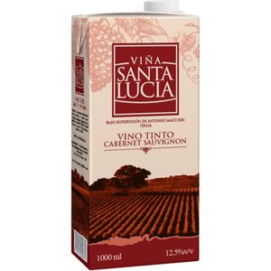 VINO TINTO SANTA LUCIA TETRA BRINK 1L