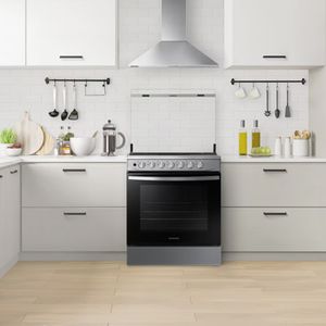 Cocina A Gas 5 Quemadores Triple Potencia Samsung