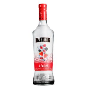 VODKA PLATINO FRUTOS ROJOS 750 ML