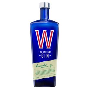GIN W LONDON DRY CUCUMBER 750 ML