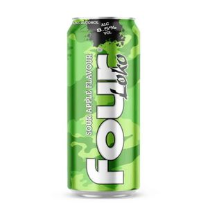 FOUR LOKO SOUR APPLE 8.5% 440 ML
