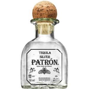 TEQUILA PATRON SILVER  50ML